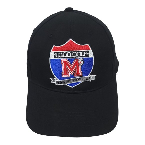 QMI Million Mile Maintenance Strapback Cap Trucker Baseball Hat Lets Be Frank - Picture 1 of 12